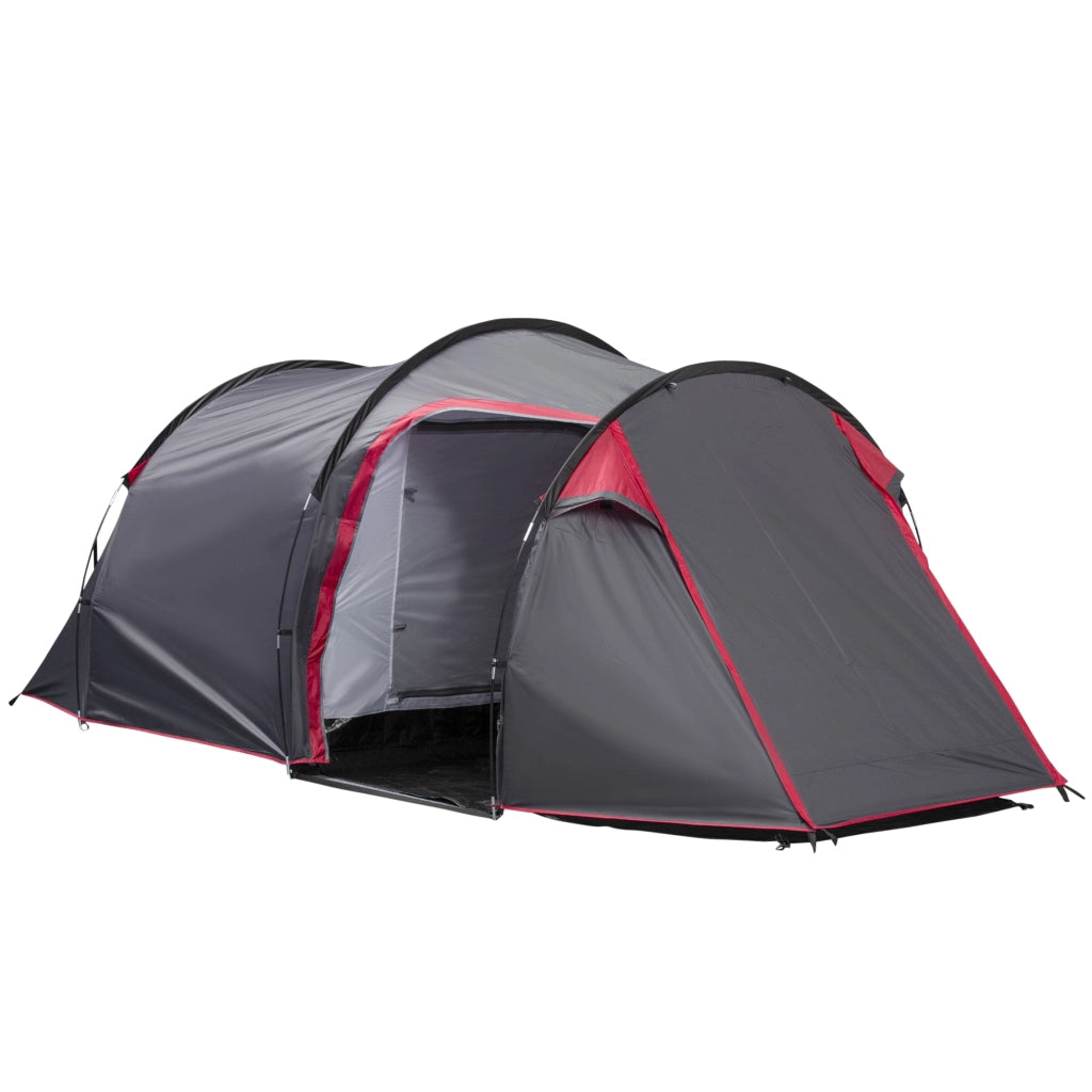 Tenda da campeggio familiare 2-3 persone ¨C zephmum ¨C Grigio/Rosa 4.26x2.06x1.54 m