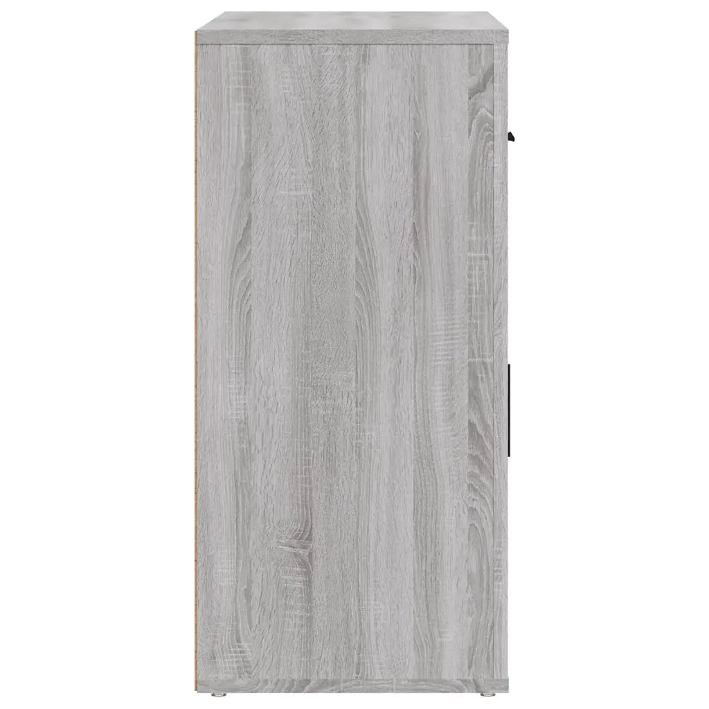 Credenza | Madia | Buffet da pranzo | Armadio da pranzo Grigio Sonoma 80x33x70 cm in Legno Multistrato