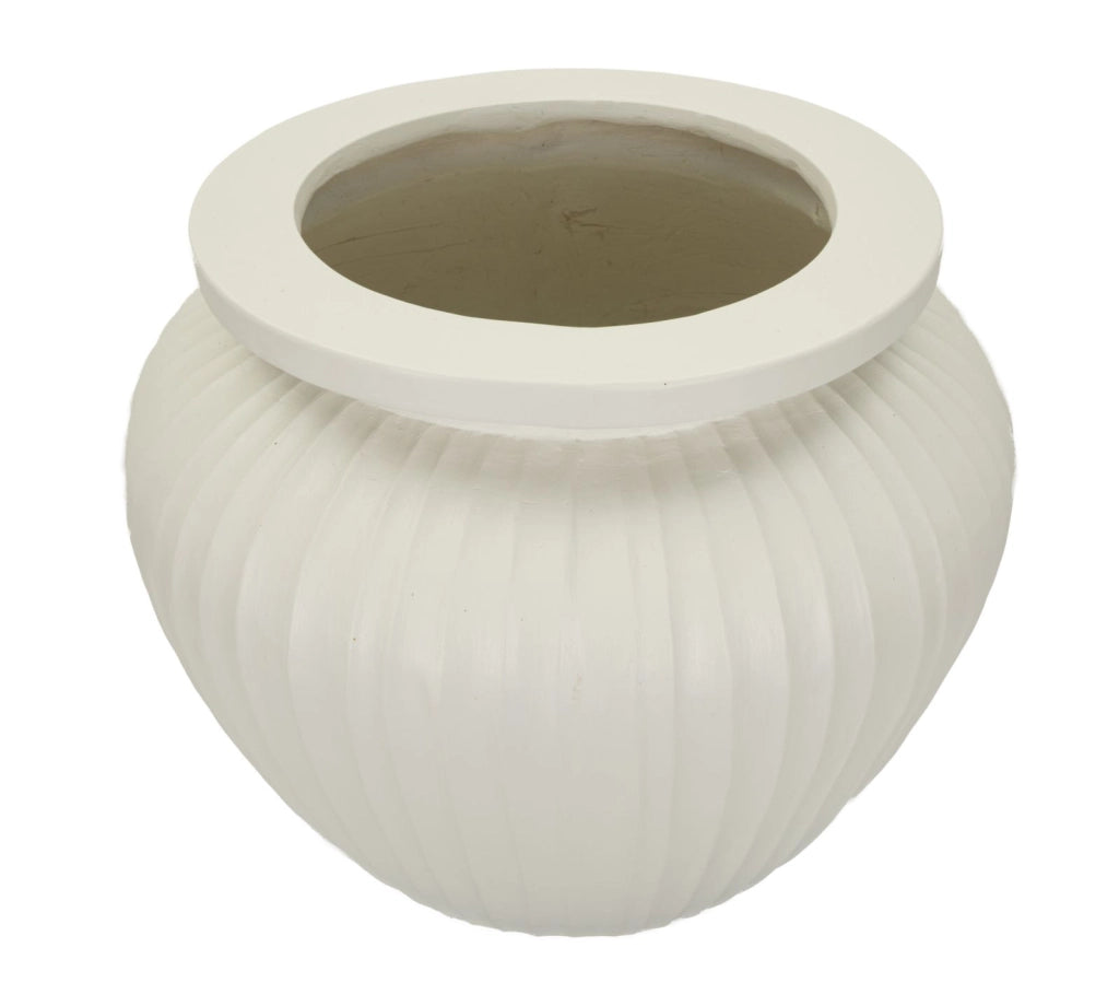 Vaso Chil Ø48x38 cm in Mgo Crema