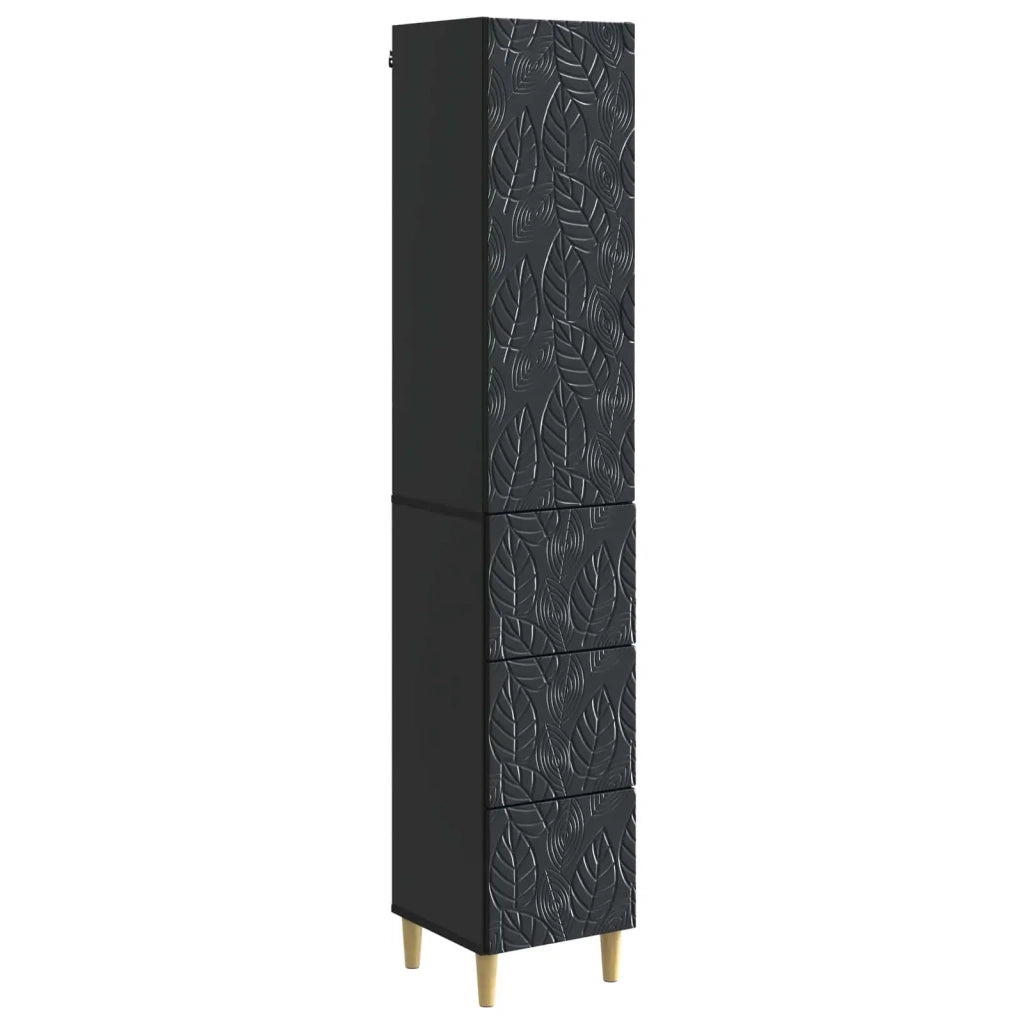 Set di armadi 2 pcs Nero 33 x 34,5 x 90 cm Legno ingegnerizzato 3416728