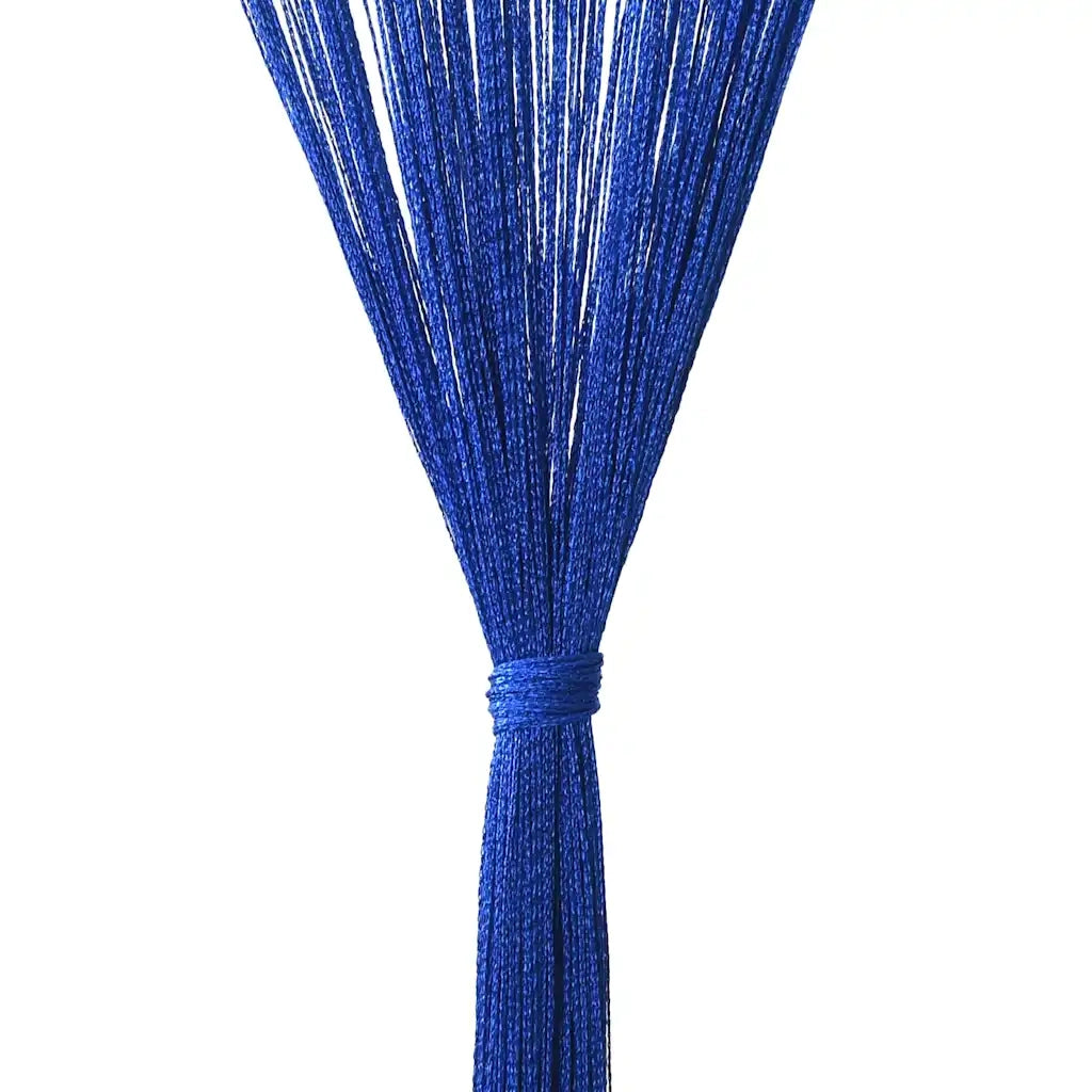 2 Pz Tende a Fili 140x250 cm Blu 132407