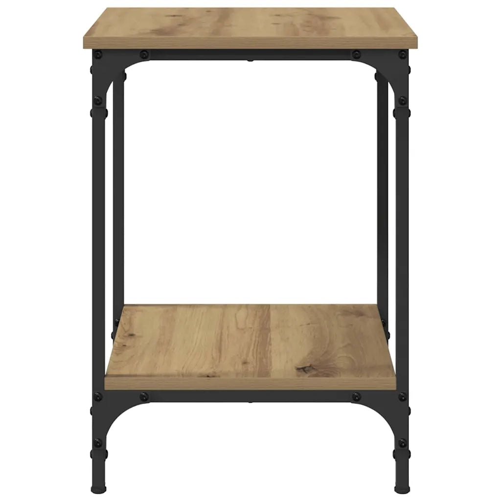 Tavolino da salotto Rovere artigianale 40 x 40 x 55 cm 881897