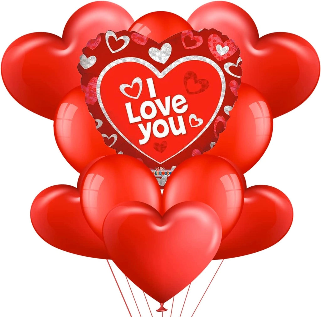 Nonsoloinformatica Palloncino Cuore Rosso I Love You