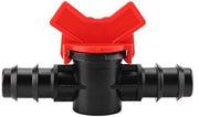 Regolatore di flusso d'acqua 3/4 pollici - Connettore in plastica - Connettore di tubo - Regolazione dell'acqua - Idraulico - Facile da montare - Valvola di regolazione dell'acqua
