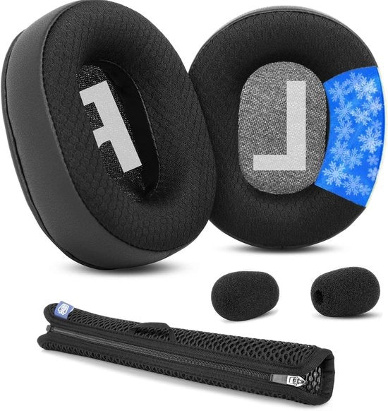 Gel Orecchie per Basi per Cuffie da Gioco, Cuppola Comoda per Utilizzo Esteso e Isolazione Acustica