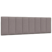 Coussin de tête de lit Hanko taupe 160 cm tissu