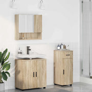 Set di mobili per il bagno con cassetto 3 pcs Rovere Sonoma 3392955