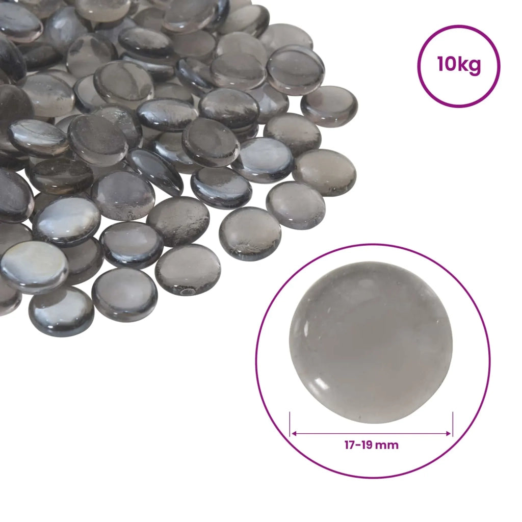 Nugget di vetro 17-19 mm Grigio viola Vetro 42041604