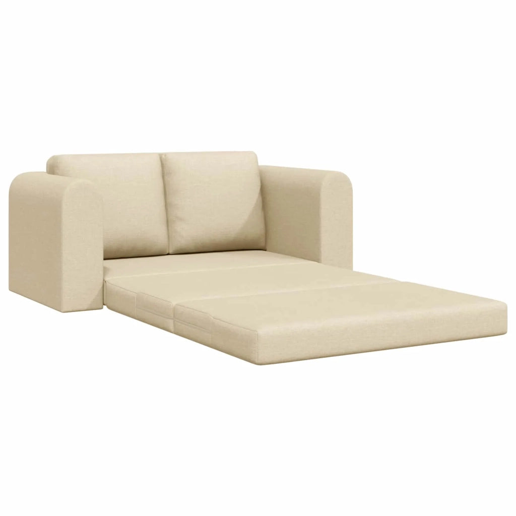 Divano letto 60cm Crema Tessuto 4106679