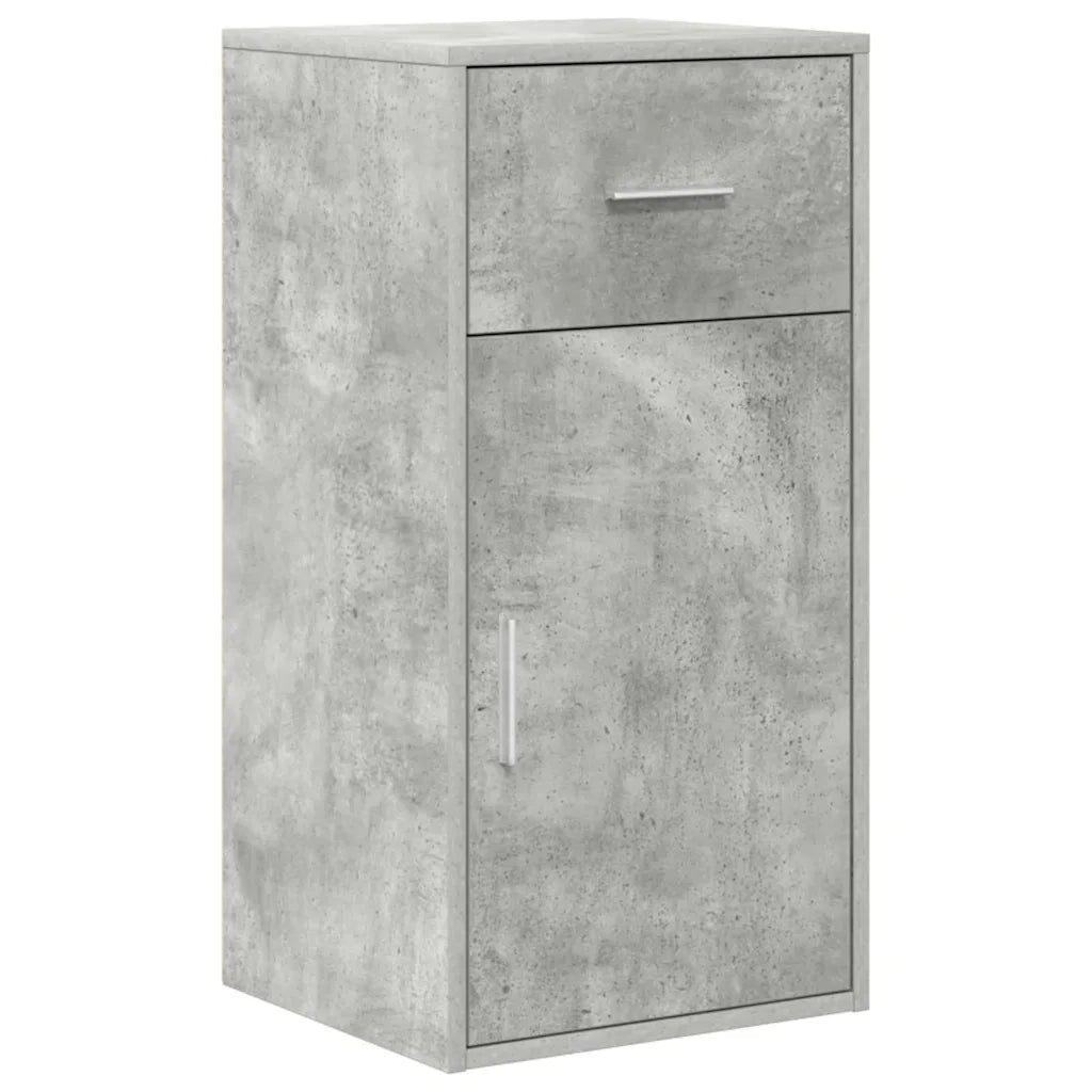 Scrivania ad angolo Grigio cemento 102 x 88 x 75 cm 3337276