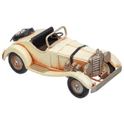 Auto in metallo marrone 16,5x7x6,5h