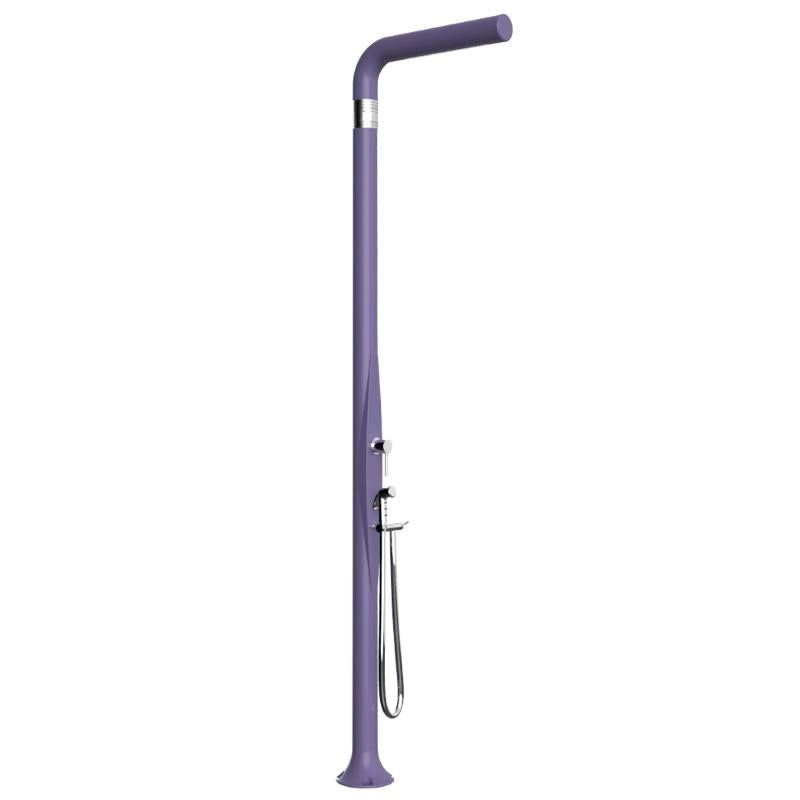 Doccia Tradizionale In Polietilene Funny Yang Con Doccetta E Miscelatore Colore Viola Cv-T245/4005