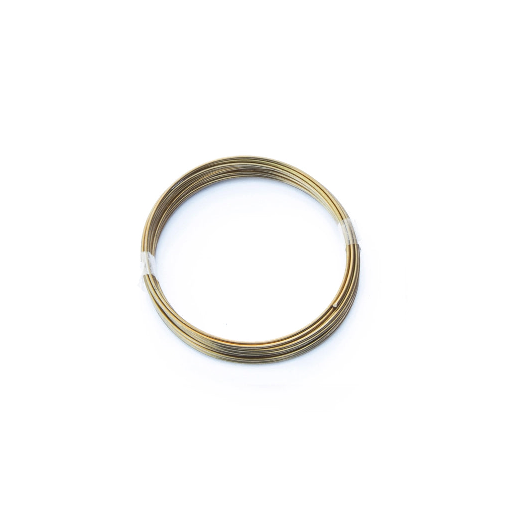 Filo di ottone cotto Ã˜ 1,0 mm. 7 mt.