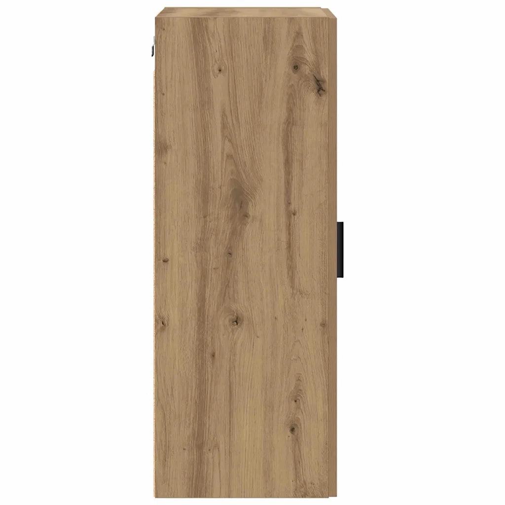 Pensile | Mobile a Parete Rovere artigianale 34,5 x 34 x 90 cm Legno multistrato