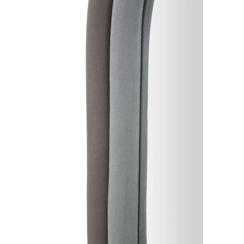 Specchio Da Muto Antony Velluto Grigio/mix cm 60x4x90