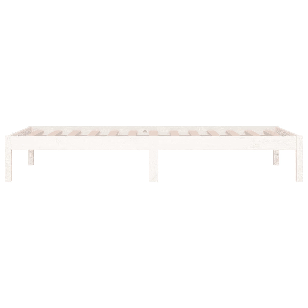 Dormeuse Bianca 90x200 cm in Legno Massello di Pino cod mxl 58319