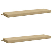 Cuscini per Panchina a 2 Pezzi SOEST 2 pz 100% Poliestere Beige 949919