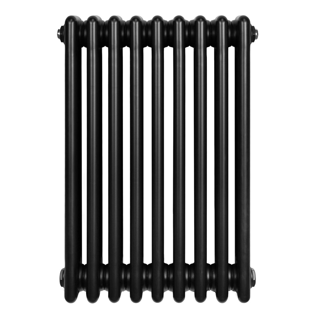 Radiatore Tradizionale 4 Colonne Orizzontale Nero 600 x 425 mm