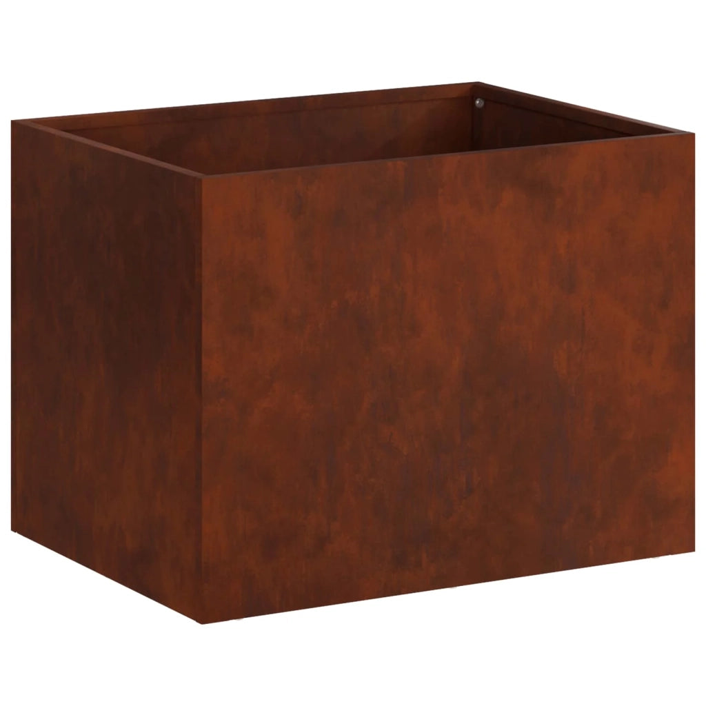 Vaso da giardino Ruggine 40 x 30 x 30 cm Acciaio Corten 8005202