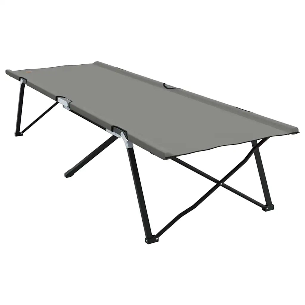 Letto da campeggio pieghevole 2 pz Grigio 206 x 76 x 74 cm CFW8812857