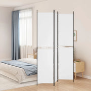 Divisorio Ambienti | Divider per stanze | Paravento a 3 Pannelli bianco 150x220 cm in Tessuto