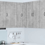 Mobile da cucina con porta-Armadio da cucina Grigio cemento 57 x 57 x 100 cm
