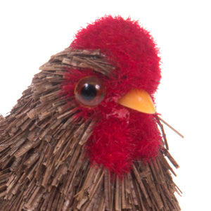 Set 3 Galline Decorative H 9,5 cm