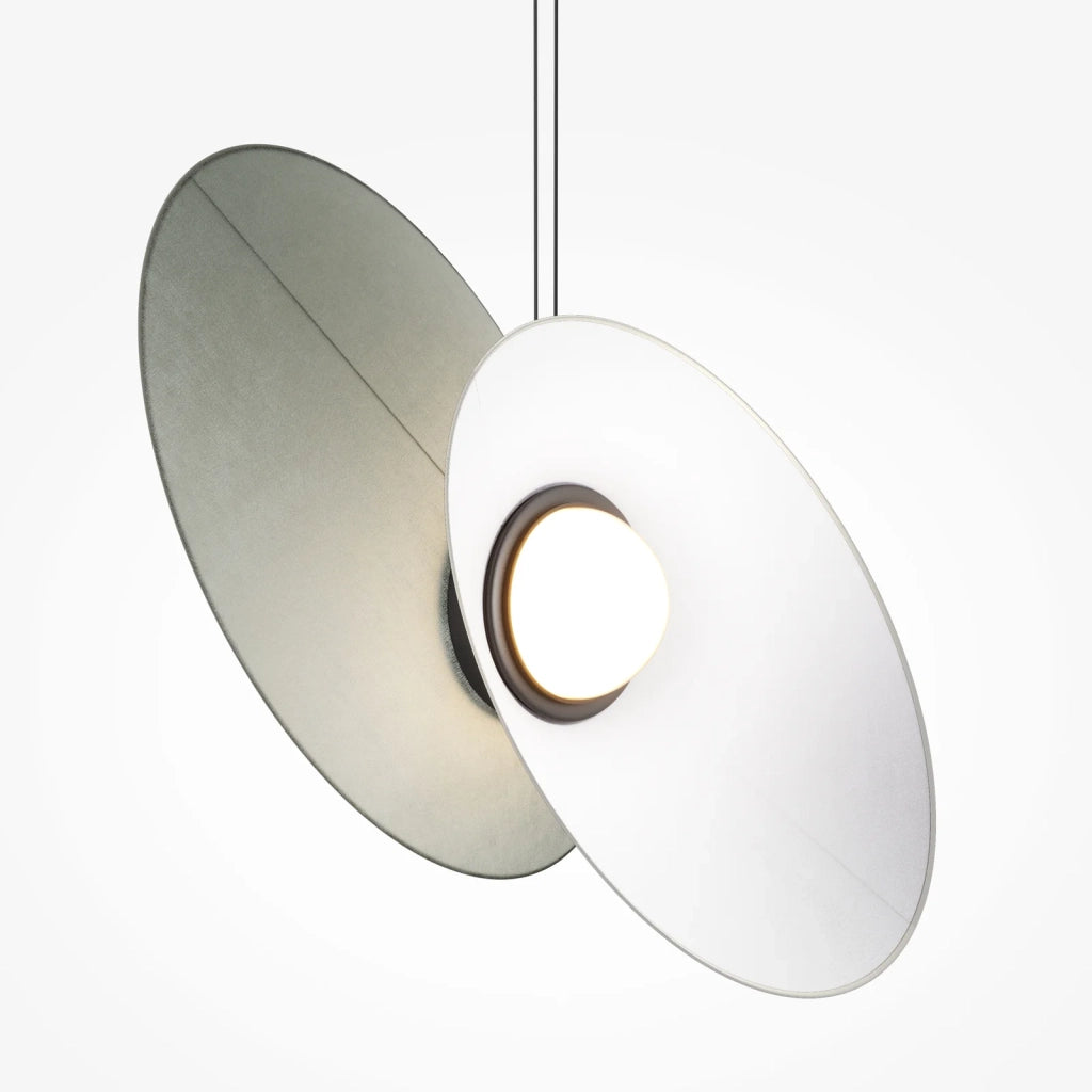 Sospensione Contemporanea Evolution Alluminio Nero Bianco Grigio Led 9W Ip20
