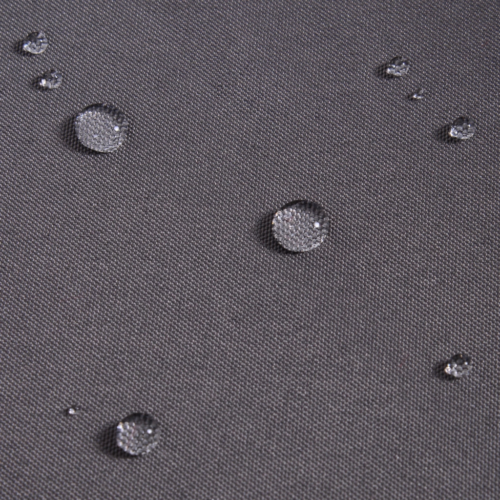 Parasole inclinabile da giardino balcone terrazza ¨C zephmum ¨C grigio alluminio ?2,6x2,35H m
