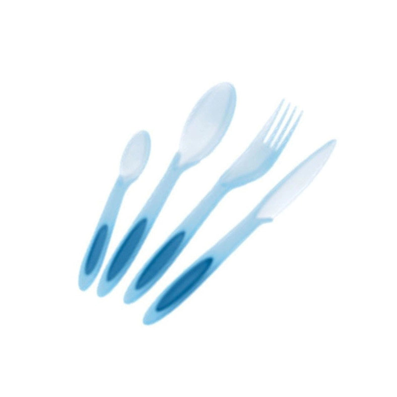 Posate Plastica Tavola Pz 4 Frosty Dem