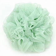 Trade Shop - Set 2 Pz Spugna Rete Spugnetta Doccia Bagno Esfoliazione Pelle Corpo Verde 79578 -
