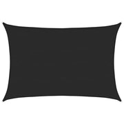 Vela Parasole | Telo Ombra | Vela da ombra 160 g/m2 Nera 5x6 m in HDPE