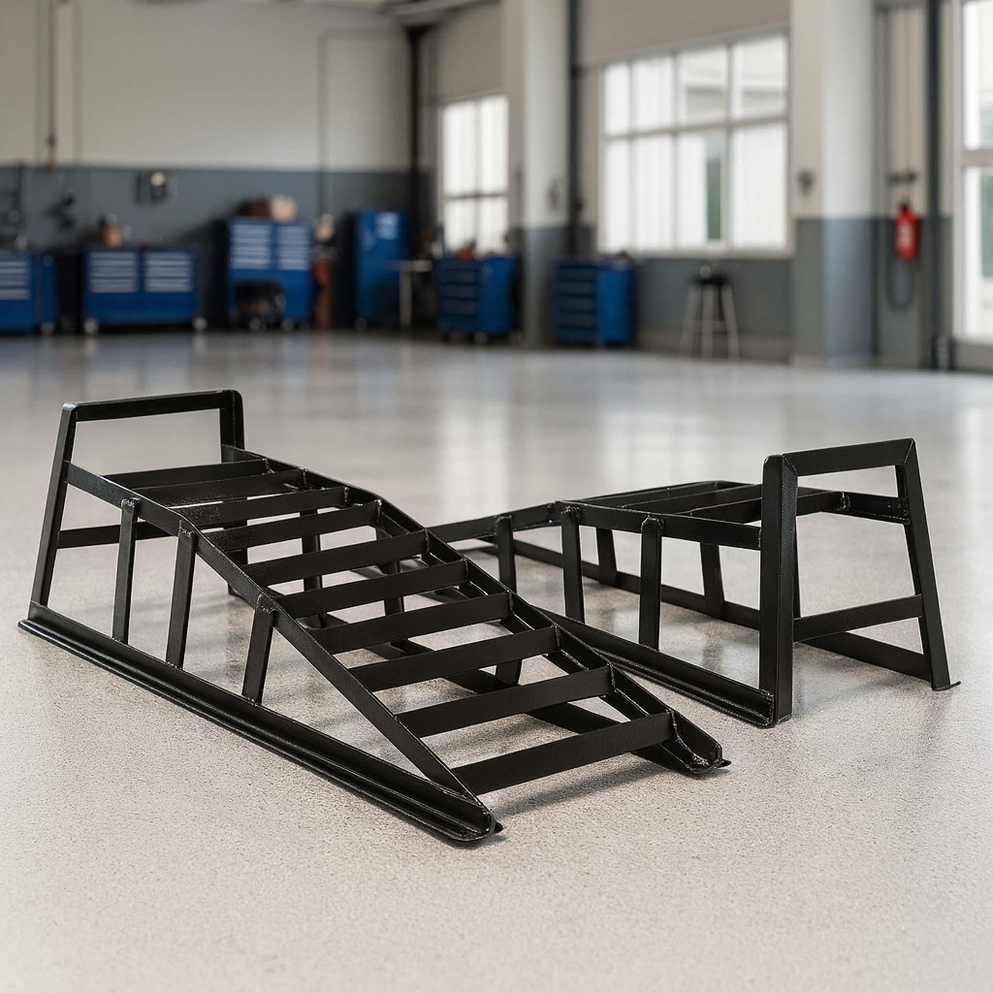 2x Auffahrrampe bis 2t 835x320x280mm