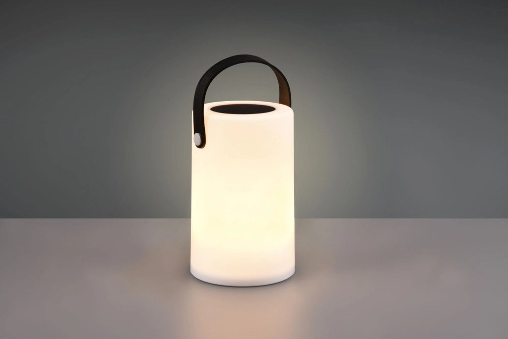 GARCIA LAMPADA LED  0,1W 15lm, 3000K DA APPOGGIO DA ESTERNO SOLARE RICARICABILE ANCHE RGB H.20,5CM IP44