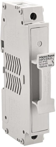 Fotovoltaico - Zekeringhouder solare - 1 Pool DC1500V 50A - Adatto per HSPV-32L HSPV-63L - Alta protezione.