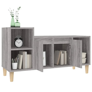Mobile TV Grigio Sonoma 100x35x55 cm in Legno Multistrato cod mxl 27443