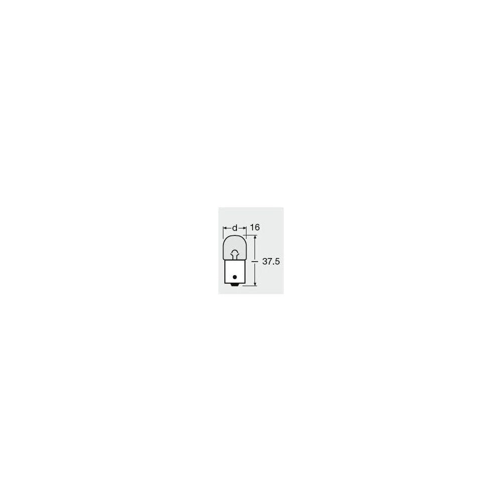 Trade Shop - Lampadine Posizione L-p127 Bau15s Ry10w Auto 12v 10w Luce Calda Alogena No Canbus -