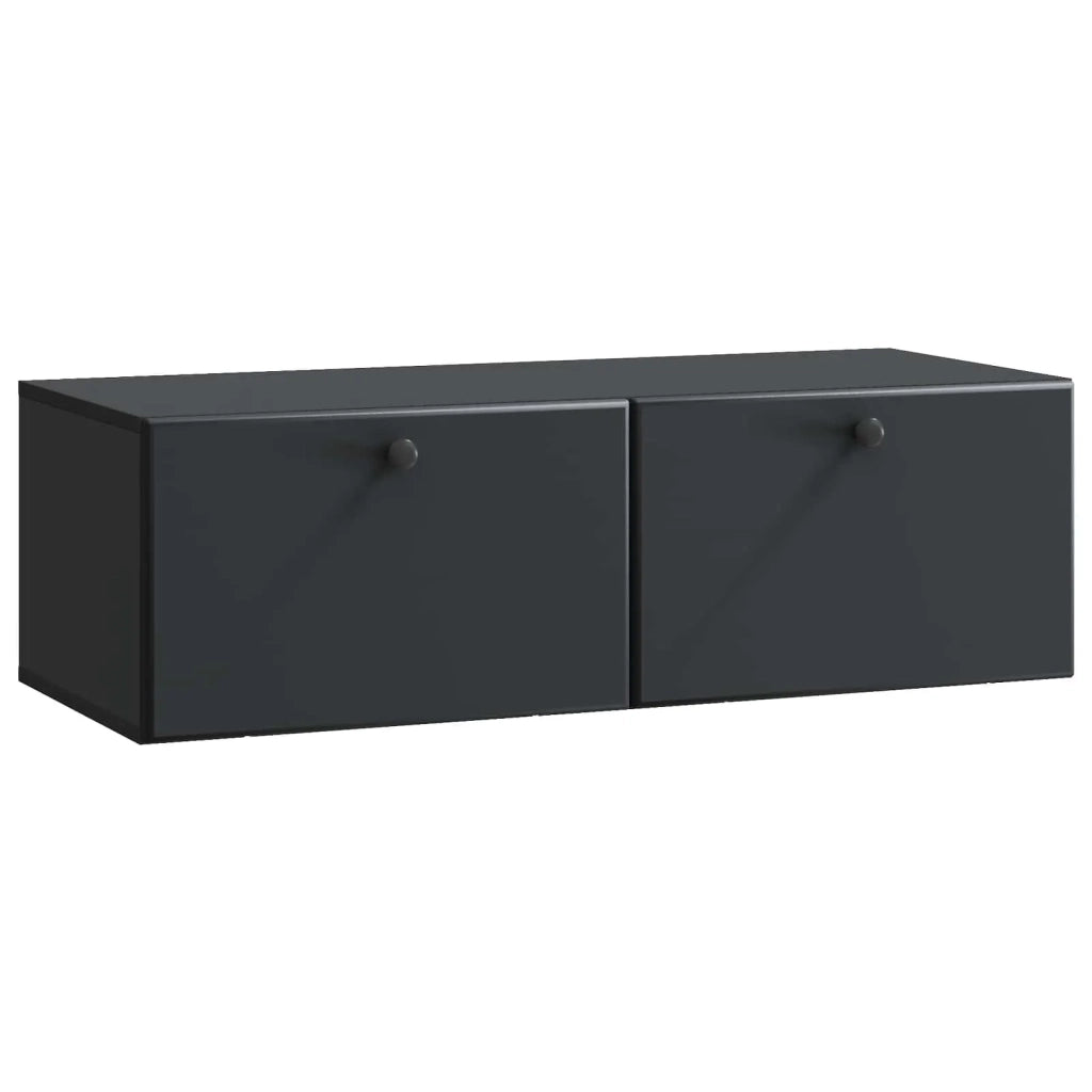 Mobile Porta TV da Muro 98 x 41 x 30 cm Nero 899206