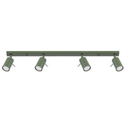 Plafoniera TORQUE Pure Lume verde oliva 81cm 4xGU10