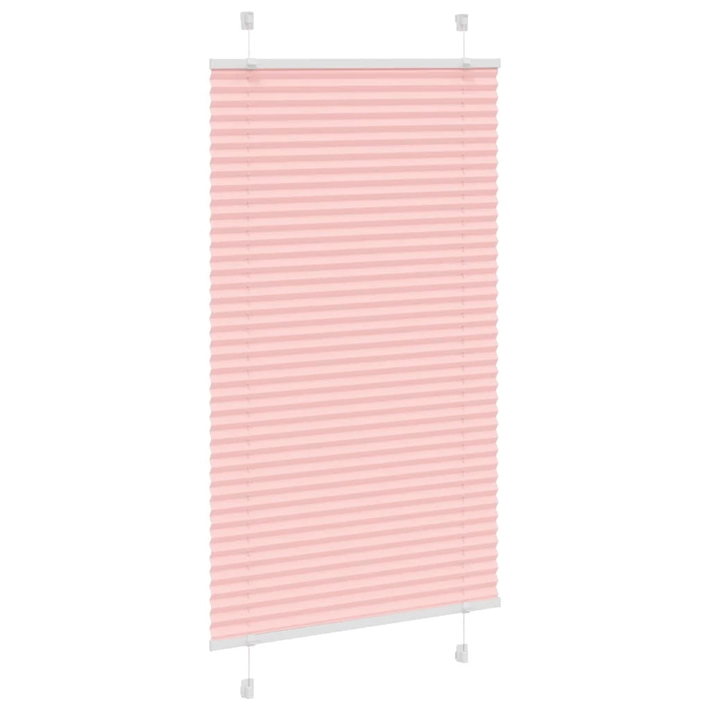 Tenda Plissettata | Tenda pliss¨¨ Rosa 80x150 cm Larghezza Tessuto 79,4 cm
