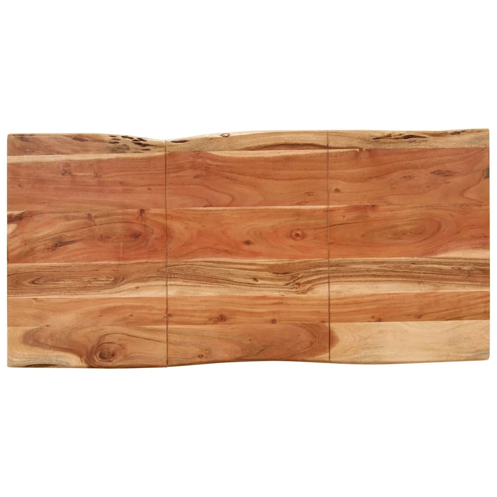 Tavolo da Pranzo 140x70x76 cm in Legno Massello di Acacia 286478