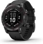 Garmin fēnix 7X Pro Solar, Smartwatch, Ricarica solare, 51mm, Torcia LED, Display 1,4", Touchscreen, +30 Sport, GNSS multi-band, Mappe, Musica, Pay, Autonomia 37 giorni, Slate Gray & Black