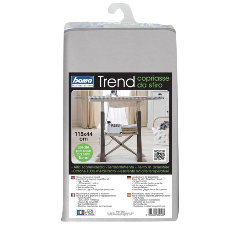PANNO RICAMBIO 115X44CM PER ASSE DA STIRO TREND