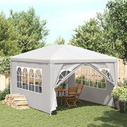 Tenda per Feste-Tenda Gazebo 3x4 m Bianca 607707