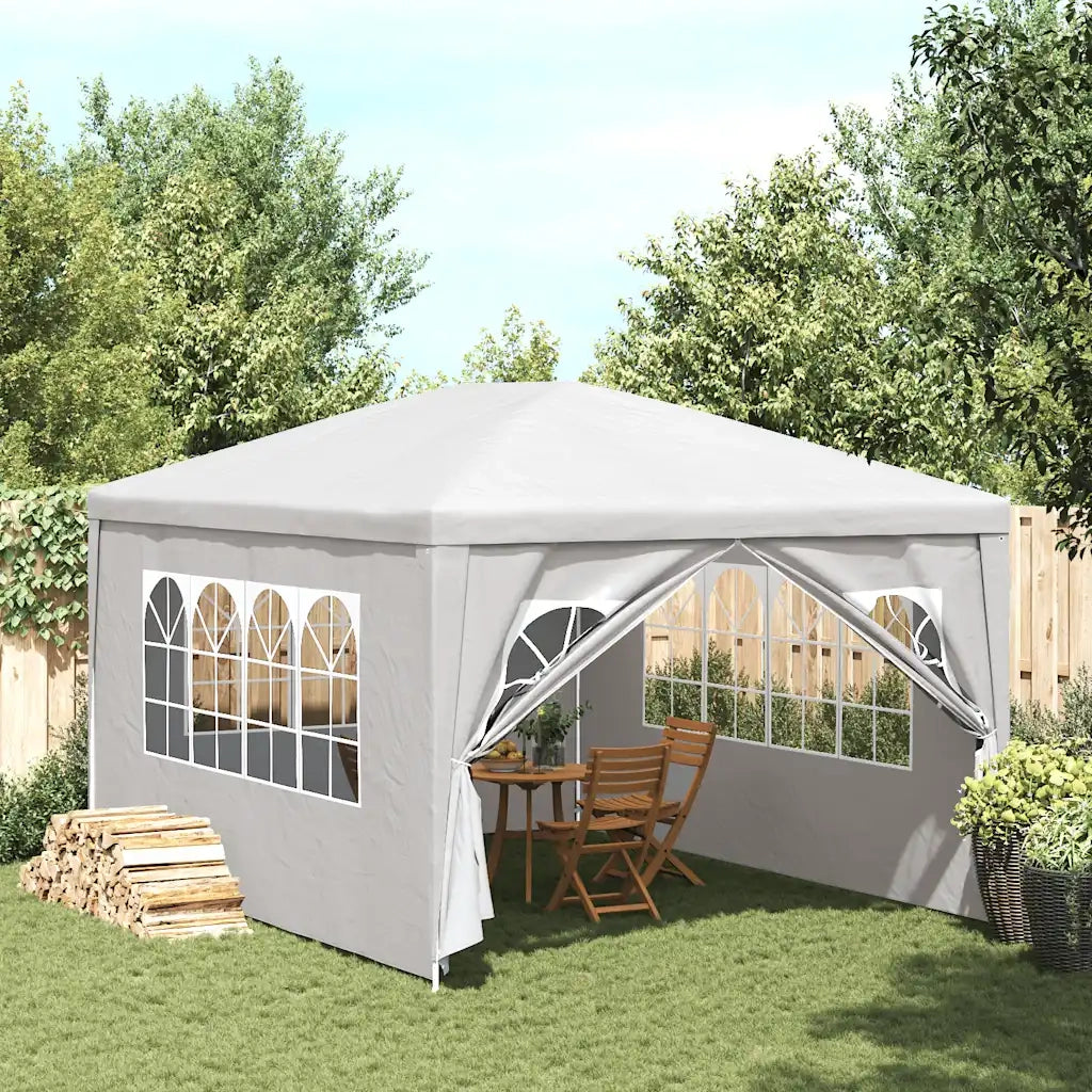 Tenda per Feste-Tenda Gazebo 3x4 m Bianca 607707