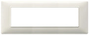 Vimar Plana placca 7 moduli colore bianco granito 14657.06
