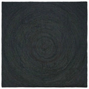 Tappeti per area Quadrato Grigio scuro 200 x 200 cm Juta