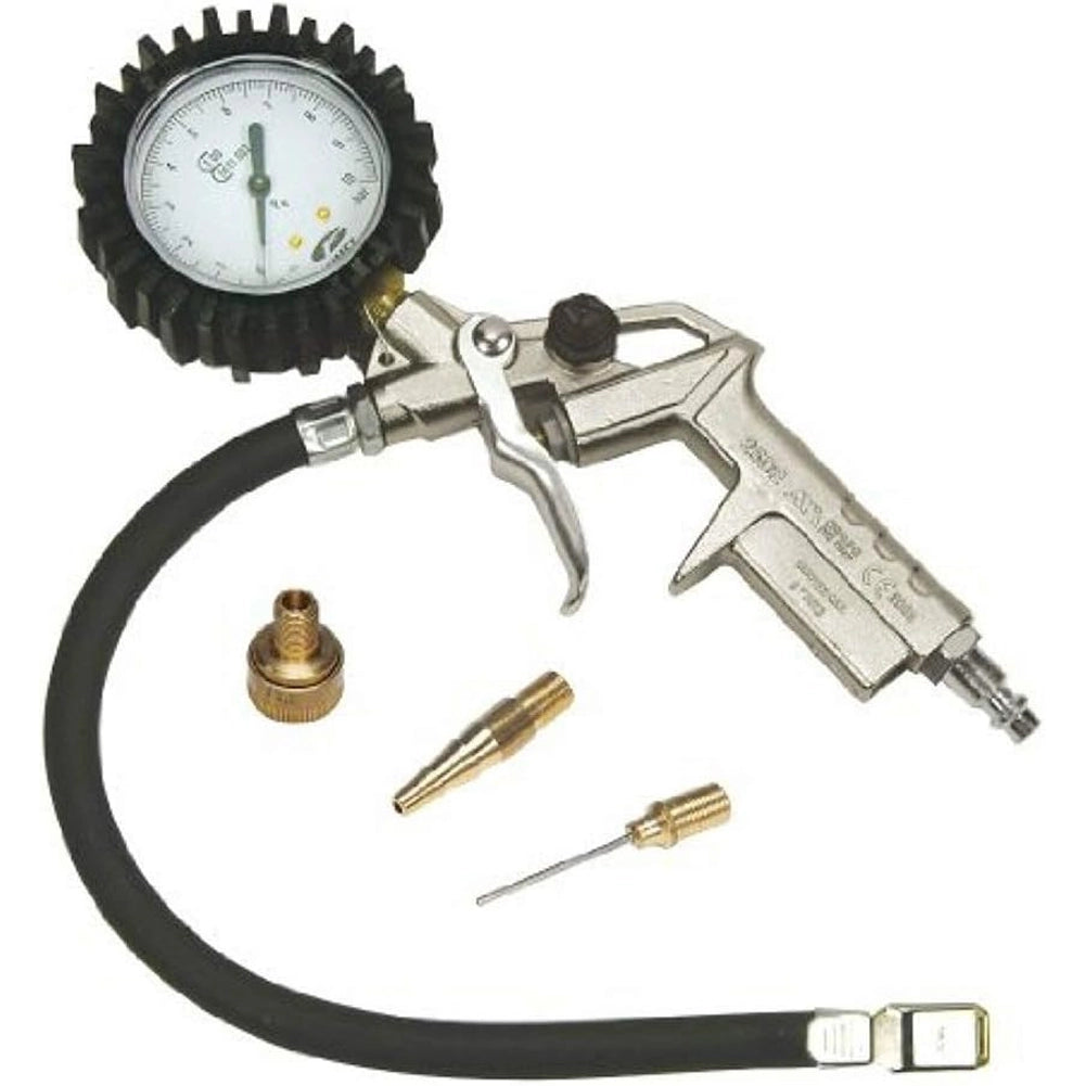 Stanley kit Pistola Gonfiaggio Soffiaggio 10 bar con 3 punte Attacco Europeo