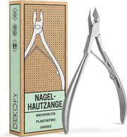 Taglierini in acciaio inossidabile per la rimozione della cuticola, cutter per cuticola extra affilato con taglio preciso, per la rimozione della cuticola senza dolore sui dita e sui piedi.