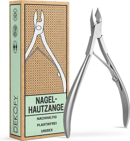 Taglierini in acciaio inossidabile per la rimozione della cuticola, cutter per cuticola extra affilato con taglio preciso, per la rimozione della cuticola senza dolore sui dita e sui piedi.